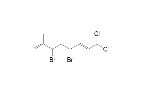 Plocoralide-B;4,6-dibromo-1,1-dichloro-3,7-dimethyl-2E,7-octadiene