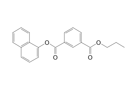 Isophthalic acid, 1-naphthyl propyl ester