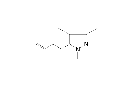 5-(3-butenyl)-1,3,4-trimethylpyrazole