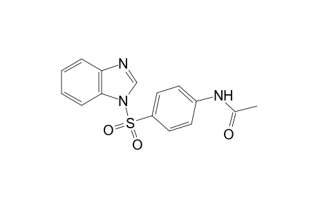 N-[4-(1H-benzimidazol-1-ylsulfonyl)phenyl]acetamide