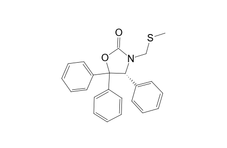 (R)-3-(METHYLSULFANYLMETHYL)-4,5,5-TRIPHENYLOXAZOLIDIN-2-ONE