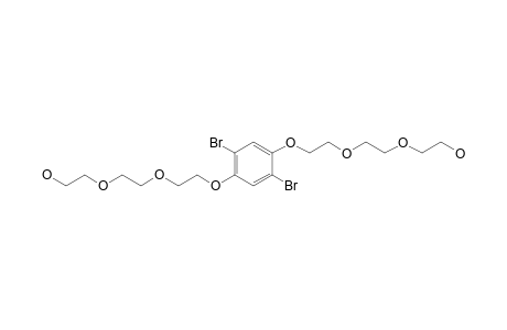 1,4-Dibromo-2,5-di{2'-[2''-(2'''-hydroxyethoxy)ethoxy]ethoxy}-benzene