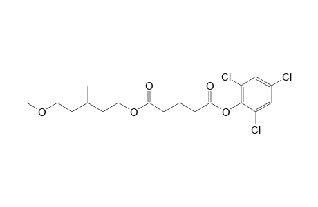 Glutaric acid, 2,4,6-trichlorophenyl 3-methyl-5-methoxypentyl ester