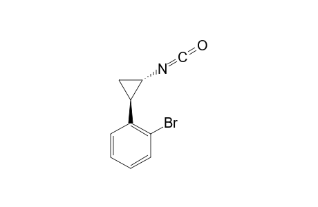 (trans)-1-Bromo-2-(2-isocyanato-cyclopropyl)-benzene