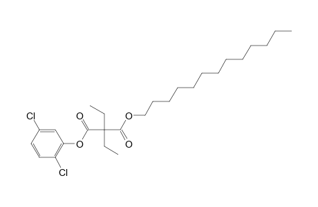 Diethylmalonic acid, 2,5-dichlorophenyl tridecyl ester