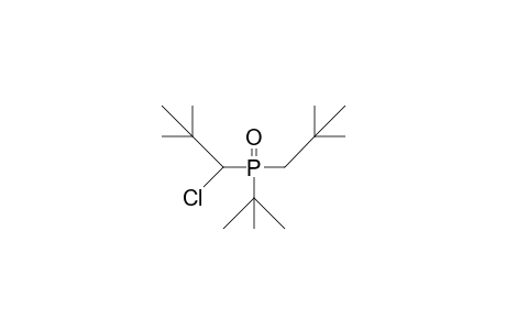 TERT.-BUTYL-(1-CHLORO-2,2-DIMETHYLPROPYL)-(2,2-DIMETHYLPROPYL)-PHOSPHANE-OXIDE