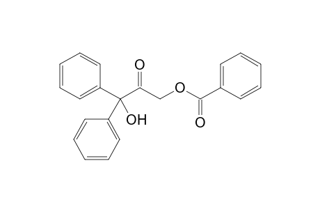 3-Hydroxy-2-oxo-3,3-diphenylpropyl benzoate