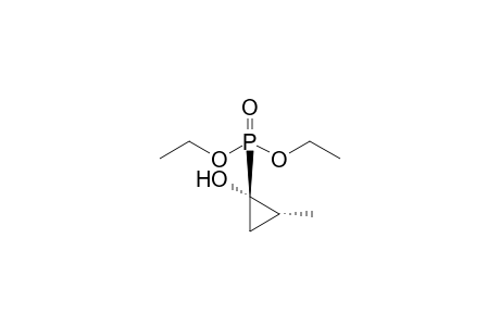 Diethyl (trans)-1-hydroxy-2-methylcyclopropane - phosphonate