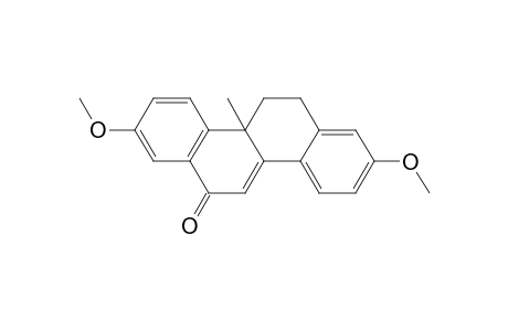 2,8-DIMETHOXY-10B-METHYL-11,12-DIHYDROCHRYSEN-6(10H)-ONE