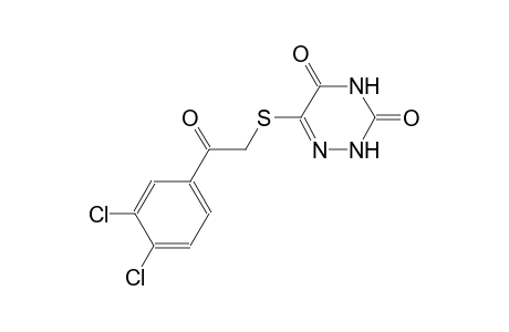 1,2,4-triazine-3,5(2H,4H)-dione, 6-[[2-(3,4-dichlorophenyl)-2-oxoethyl]thio]-