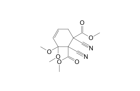 (Z / E)-3,3-Dimethoxy-4,5-dicyano-4,5-bis(methoxycarbonyl)-cyclohex-1-ene