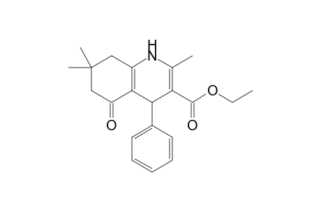 3-ETHOXYCARBONYL-4-PHENYL-1,4,5,6,7,8-HEXAHYDRO-2,7,7-TRIMETHYL-5-OXOQUINOLINE