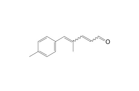 4-Methyl-5-(p-tolyl)penta-2,4-dienal