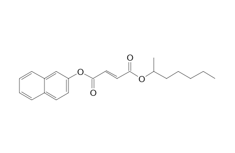 Fumaric acid, naphth-2-yl hept-2-yl ester