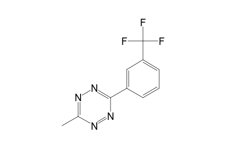 3-METHYL-6-(alpha,alpha,alpha-TRIFLUORO-m-TOLYL)-s-TETRAZINE