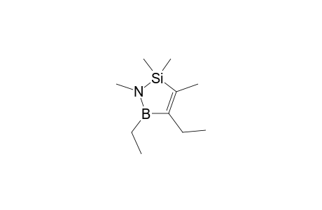 1-Aza-2-sila-5-boracyclopent-3-ene, 4,5-diethyl-1,2,2,3-tetramethyl-