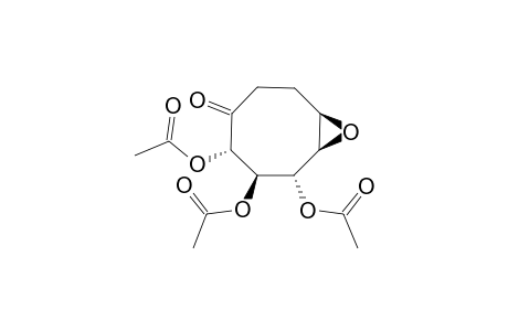 (2S,3R,4S,5R,6R)-2,3,4-TRIS-(ACETYLOXY)-5,6-EPOXYCYCLOOCTANONE