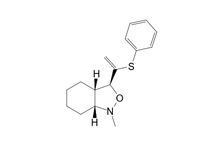 (3S,3aS,7aR)-1-Methyl-3-(1-phenylsulfanyl-vinyl)-octahydro-benzo[c]isoxazole