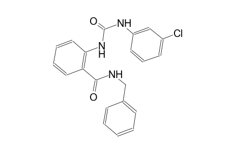 N-benzyl-2-{[(3-chloroanilino)carbonyl]amino}benzamide