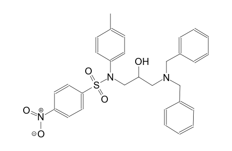 benzenesulfonamide, N-[3-[bis(phenylmethyl)amino]-2-hydroxypropyl]-N-(4-methylphenyl)-4-nitro-