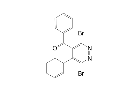 (3,6-dibromo-5-(cyclohex-2-en-1-yl)pyridazin-4-yl)(phenyl)methanone