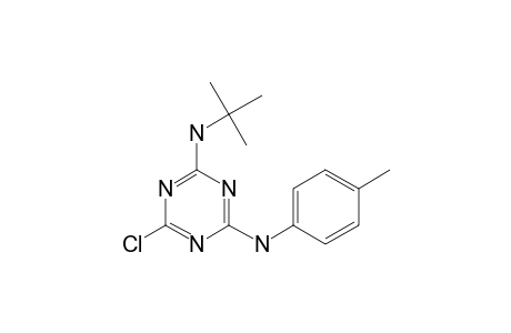 N-2-(Tert-butyl)-6-chloro-N-4-(4-methylphenyl)-1,3,5-triazine-2,4-diamine