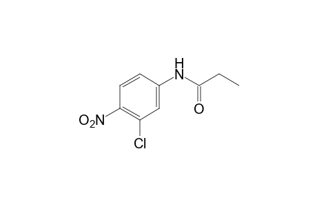 3'-chloro-4'-nitropropionanilide