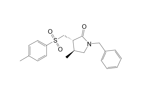 N-BENZYL-4-METHYL-3-(TOSYLMETHYL)-2-PYRROLIDONE