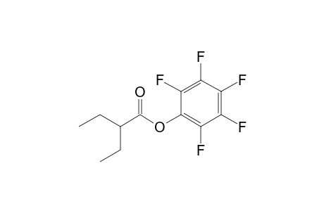 2-Ethylbutyric acid, pentafluorophenyl ester