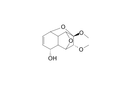 5.alpha., 6.beta.-Dimethoxy-3,7-dioxatetracyclo[6.4.0.0(2,6).0(4,12)]dodec-9-en-11.alpha.-ol