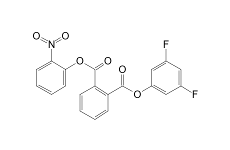 Phthalic acid, 3,5-difluorophenyl 2-nitrophenyl ester