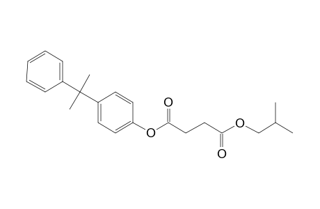 Succinic acid, isobutyl 4-(2-phenylprop-2-yl)-phenyl ester