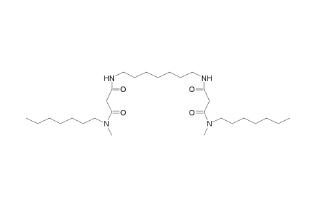 n-Heptyl-N'-(7-[2-(heptyl-methyl-carbamoyl)-acetylamino]-heptyl)-N-methyl-malonamide