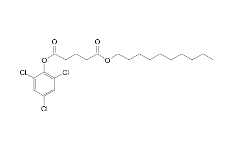 Glutaric acid, decyl 2,4,6-trichlorophenyl ester