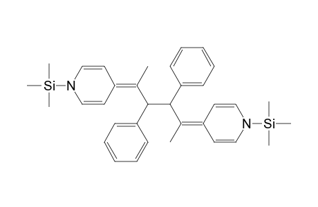 Pyridine, 4,4'-(1,4-dimethyl-2,3-diphenyl-1,4-butanediylidene)bis[1,4-dihydro-1 -(trimethylsilyl)-