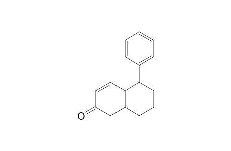 4a,5,6,7,8,8a-Hexahydro-5-phenylnaphthalen-2(1H)-one