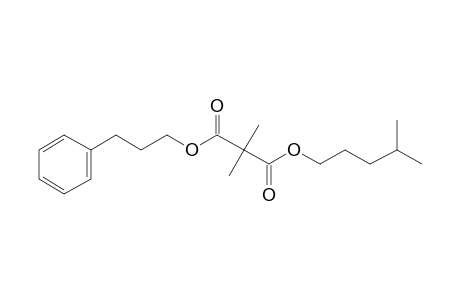 Dimethylmalonic acid, isohexyl 3-phenylpropyl ester