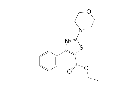 2-morpholino-4-phenyl-5-thiazolecarboxylic acid, ethyl ester