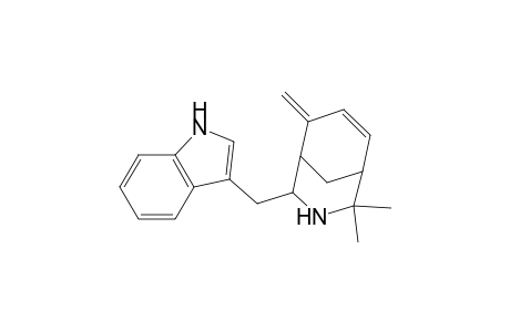 3-Azabicyclo[3.3.1]non-6-ene, 2-(1H-indol-3-ylmethyl)-4,4-dimethyl-8-methylene-, endo-(+)-