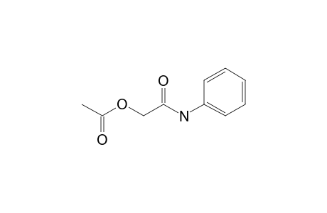 (N-Phenylcarbamoyl)methyl acetate