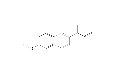 Naphthalene, 6-methoxy-2-(1-buten-3-yl)-