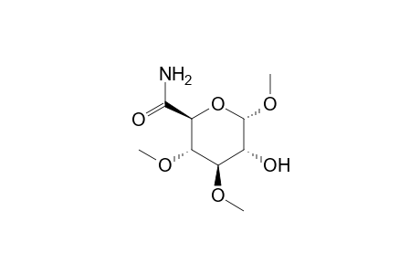 .alpha.-D-Glucopyranosiduronamide, methyl 3,4-di-O-methyl-