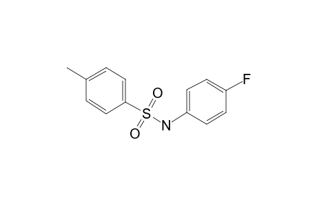 N-(4-Fluorophenyl)-4-methylbenzenesulfonamide