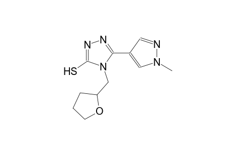 5-(1-methyl-1H-pyrazol-4-yl)-4-(tetrahydro-2-furanylmethyl)-4H-1,2,4-triazole-3-thiol