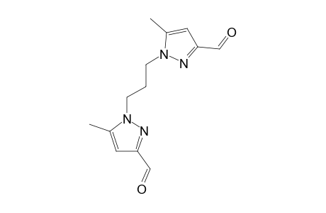 1,3-DI-(3'-FORMYL-5'-METHYL-1'-PYRAZOLYL)-PROPANE