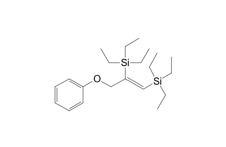 (Z)-(3-Phenoxyprop-1-ene-1,2-diyl)bis(triethylsilane)