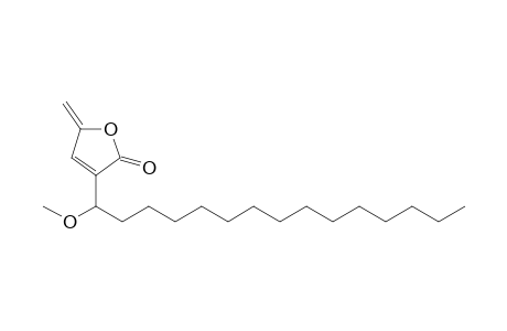 SUBAMOLIDE_C;3-(1-METHOXYPENTADECYL)-5-METHYLENE-5-H-FURAN-2-ONE