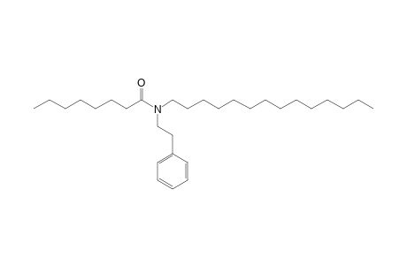 Capryloylamide, N-(2-phenylethyl)-N-tetradecyl-