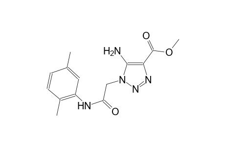 methyl 5-amino-1-[2-(2,5-dimethylanilino)-2-oxoethyl]-1H-1,2,3-triazole-4-carboxylate