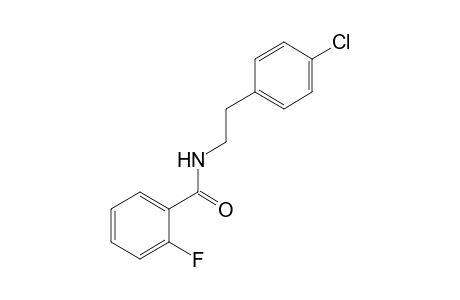 N-(p-chlorophenethyl)-o-fluorobenzamide